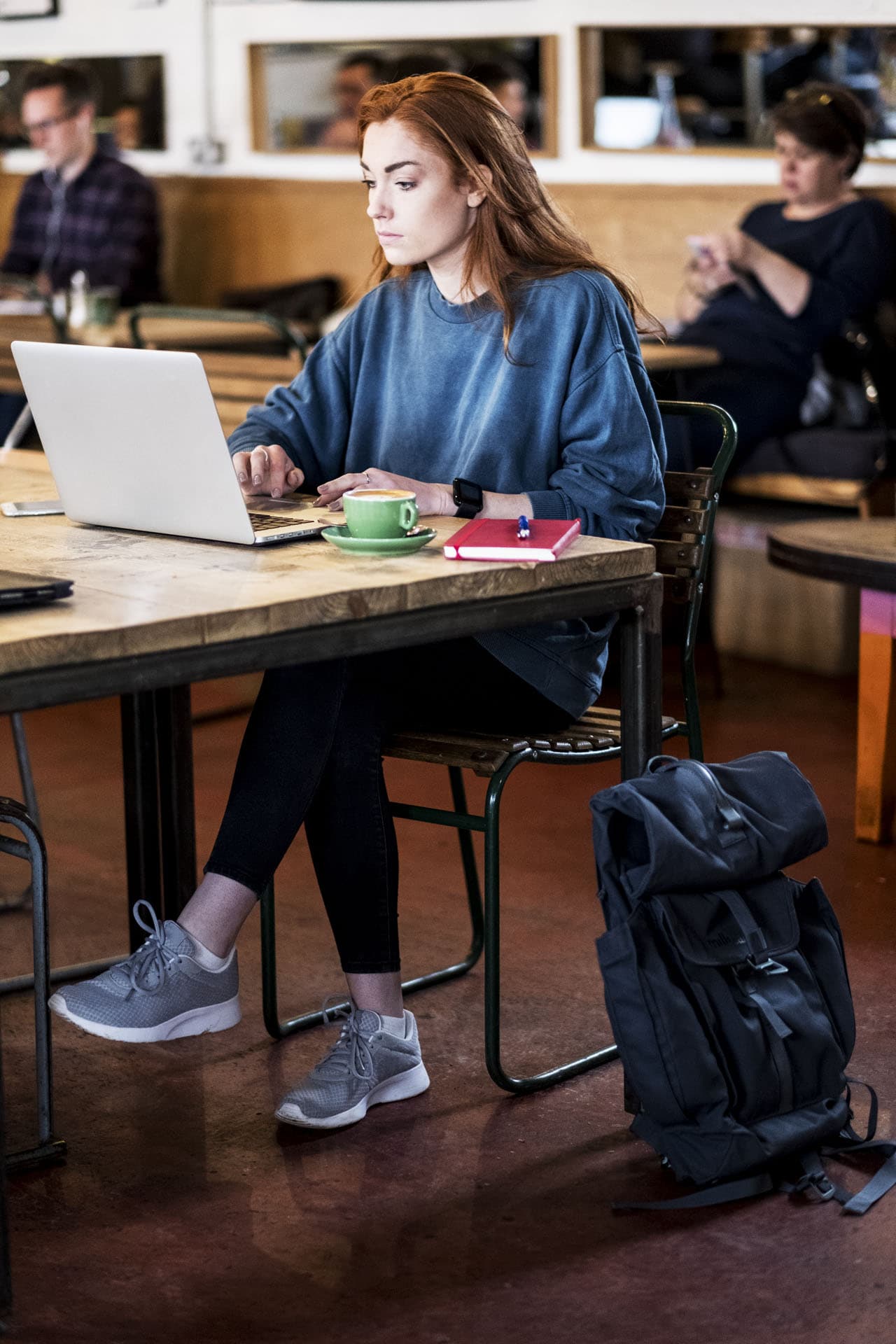 International student working part-time in hospitality while studying in Australia